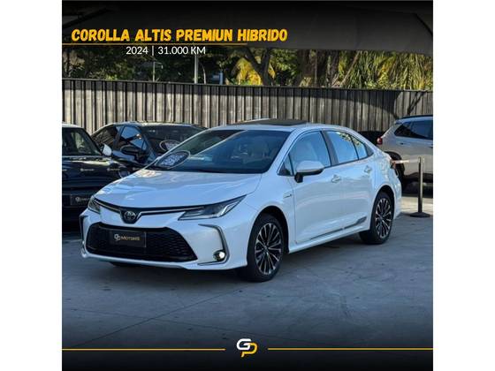 TOYOTA COROLLA 1.8 VVT-I HYBRID FLEX ALTIS PREMIUM CVT TOYOTA COROLLA 1.8 VVT-I HYBRID FLEX ALTIS PREMIUM CVT